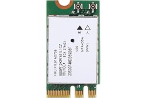 DENASH Wireless Network Card, 2.4G+5G Dual-Band Wireless Network Card QCNFA435 NGFF/M.2 Interface for Lenovo IdeaPad
