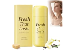 Deodorantstick Fresh That Last, vanilj- och pistaschparfym, för män och kvinnor. Glans och lyskraft, minskar bruna fläckar och jämnar ut hudtonen. Hudvänlig. (1 st)