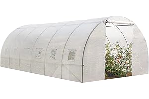 Probache - Bâche de Rechange 130gr/m² pour Serre Tunnel 18 m² Transparente CRIMÉE