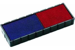 COLOP Lot de 2 Encreurs de rechange E/12/2 Bleu - Rouge