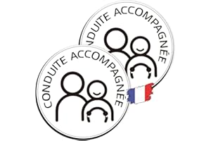 AVIDA ZEN Conduite Accompagnée Magnetique - Edition 2024 – Marque Française - 2X Conduite Supervisée - Disque Magnétique 15cm - Disque Aimanté pour Conduire en Toute Sécurité !