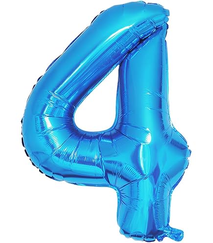 Toyland Grabo 194H-P Number 4 Superloon Holographic Single Pack, Length-40 Inch, Multi Colour, One Size : Buy Online at Best Price in KSA - Souq is now