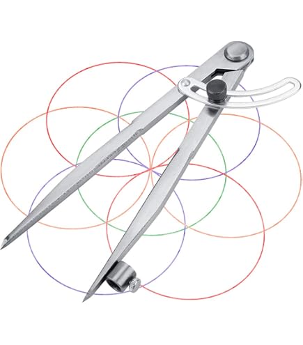 Compas à Boutonnière ITAR - Longueur 250mm - Finition Laiton - Précision Acier - Usage Professionnel