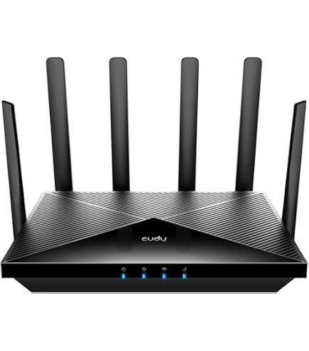 Cudy New 5G NR SA NSA AX3000 WiFi 6 CPE Router, AX3000 Dual SIM 5G