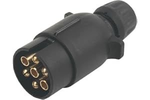 Maypole MP021 N-Type 7-Pin Trailer Board Plug 12V