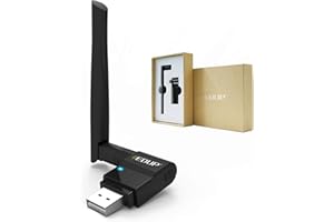 ‎EDUP EDUP USB WLAN Stick Wifi Adapter Antenne 600Mbit/s Dualband 2.4G/5G W-LAN 802.11AC USB Stick Wifi Empfänger Drahtlos Netzwerk Dongle für PC Desktop Laptop Unterstützt Windows 7 8 10 Mac OS 10.6-10.15