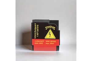 KAKAKE Unité de Commande de Ballast de Phare Xénon HID avec Allumeur et Support D'ampoule D2S D2R 1307329076 Remplacement pour Cooper R50 R52 R53 2004‑2007