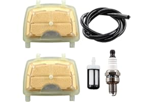 MCHNIC 2x Luftfilter mit Zündkerze Benzinfilter für STIHL MS171 MS181 MS211 MS 171 181 211 Motorsäge Teile # 1139 007 1800, 1139 1201 602