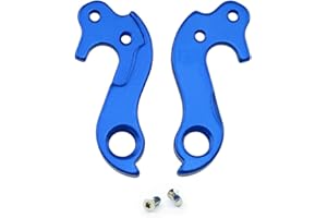 Noah And Theo NT-HD026 Mech Gear Derailleur Hanger Dropout compatible with Cube #123 or 10123 in SATIN BLUE incl. screw set. Also fits Lynskey and other road bikes