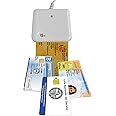 Bit4id Minilector evo 2.0, Lettore di Smart Card usb2.0, Readers Firma digitale SPID e CRS CNS, Tessera sanitaria Carta,CAC D