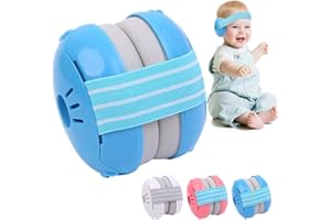 Rppiup Baby Ear Defenders for 0-36 Months, Baby Earmuffs Hearing Protection for Toddlers, Adjustable Noise Cancelling Headphones Protectors Babies Travel Essentials Ear Muffs for Sleeping Airplane