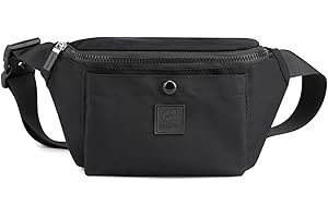 ADELGO Marsupio Uomo e Donna, Marsupio Impermeabile Alla Moda, Marsupio Unisex Fanny Pack Bag, Borsa a Tracolla Cintura Regolabile per Sportivo Running Ciclismo Campeggio Viaggio Corsa