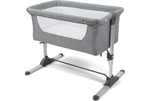 Babylo Snuggle Cuddle Co Sleeper, Slate Grey