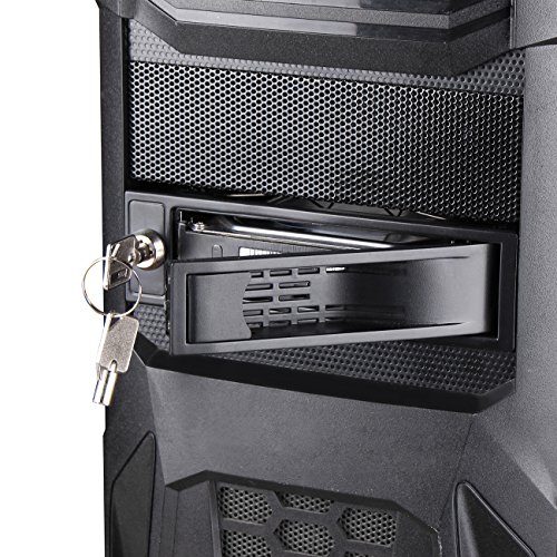 Salcar 3.5″ Wechselrahmen – SATA I/II/III HDD Fesplattenrahmen im 5.25″ Laufwerksschacht - 7