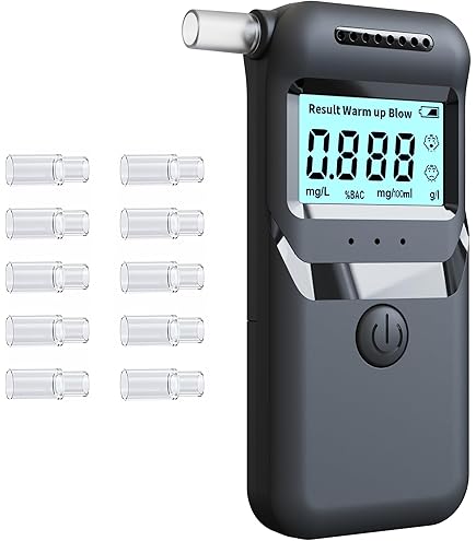 Éthylotest - Compteur De Millimètres - Test D'alcoolémie Précis Et Fiable