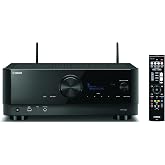 Yamaha AV alıcısı RX-V6A siyah &ndash; Dolby Atmos Height Virtualizer, oyun &ouml;zel fonksiyonları ve ses kontrol sistemleri ile ağ alı