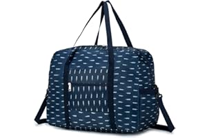 SPAHER Torba kabinowa 45x36x20 easyJet, Składana torba podróżna Wodoodporna torba kabinowa pod siedzeniem Lekka torba podręczna Walizka Torebka Bagaż podręczny Nocny dla kobiet i mężczyzn