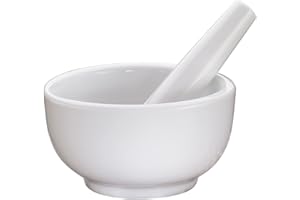 KÜCHENPROFI Kuchenprofi Mortero y mortero de porcelana de 12 cm