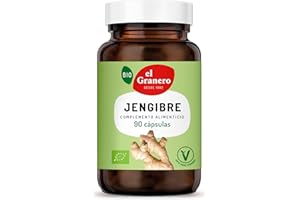 EL GRANERO JENGIBRE BIO, 90 CAP. 500 mg