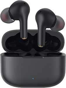 Cuffie Bluetooth 5 Senza Fili aptX Bassi Potenziati, Auricolari Bluetooth  con 4 Microfoni, Riduzione dei Rumori cVc 8.0, IPX7 Impermeabili, Type-C  Auricolari Wireless per iPhone e Android : Amazon.it: Elettronica