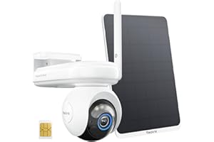 Reolink 4G PT Kamera Bezprzewodowa na zewnątrz 2K 4MP z ultra dużą baterią, kamera zasilana panelem słonecznym, Altas Go PT