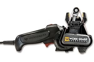 Aiguiseur de couteaux et d'outils WORK SHARP - WSKTS2-E Aiguiseur couteaux professionnel et d'outils améliorés - Le meilleur outil d'affûtage au monde