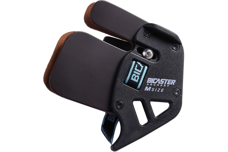 Bicaster Archery Finger Tab Genuine Leather RH Finger Guard