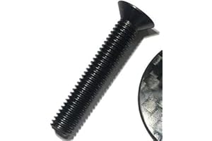 CARBONENMY 2 unidades Titanio Tornillo M6 x 35 cabeza Pozi para Ahead Tapa Steuersatz. Titanium Screw