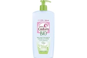 Natural Caresse Eau Nettoyante Hypoallergénique certifiée BIO pour Bébé - 750 ml