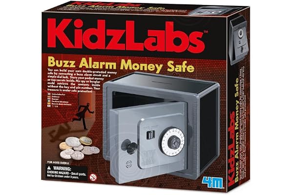 4M Spy Science Alarmed Safe Bank