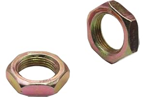 YD-PS001 2 OF Kid ATV Rear Axle Nut M 22 * 1.5 Pitch Nut M22 x 1.5mm Rear Axle Shaft Nuts For 50cc 70cc 90cc 110cc 125cc