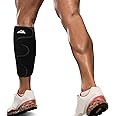 supregear Calf Support Brace, Adjustable Shin Splint Compression Calf Wrap Sleeve for Muscle Swelling Pain Relief Hiking Training Comfortable Breathable Calf Support for Men and Women, Black
