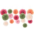 NICROLANDEE Décorations de fête de Mariage – Lot de 12 lanternes en NICROLANDEE Décorations de fête de Mariage – Lot de 12 lanternes en