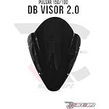 A \u0026 U TRADEZ DB Visor for Pulsar 150 