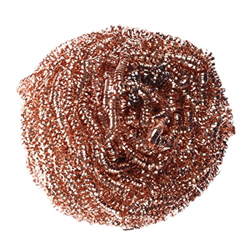 SODIAL (R) Loetkolben-Spitze Reinigungsdraht Duesenreiniger Schwamm Ball w Lagerung Inhaber - 4