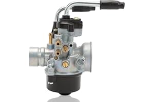 Anlseiod Carburador PHBN 17,5 mm para MBK Booster Nitro Stunt Mach-G Jog-R Bw's Rocket Aerox Ovetto AM6 Derbi TZR XP6 Rieju Beta Para Minarelli vertical/horizontal Carbu Scooter 50cc de moto