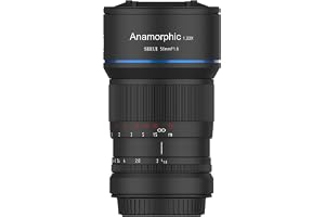 SIRUI 50 mm bländare f1.8 faktor 1,33 x APS-C anamorphot prime objektiv lins modell SR-MEK7E (bajonett E-Mount)