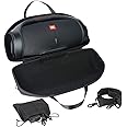 Khanka Hard for JBL Boombox 2 Case,Cables Pouch and Shoulder Strap for JBL Boombox 2 Wireless Bluetooth Speaker Waterproof with accessoires.(Case fits boombox 2 only)
