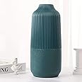 YOGO DECOR Twilight Flower Vase for Home & Office Decor | Elegant Green Design | Durable Vase | Modern Tabletop Centerpiece for Living Room, Weddings, Stunning Floral Bouquet Displays