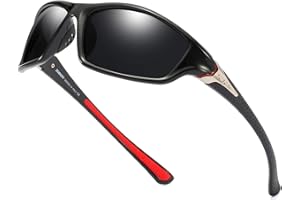 HGDGears Polarized Sports Sunglasses for Outdoor Cycling Driving Golf Running Fishing,Superlight Frame Eyewear Sun Glasses(UV400 Unisex)