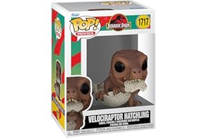 Funko POP! Movies: Jurassic Park Hatchling - Velociraptor - Figura in Vinile da Collezione - Idea Regalo - Merchandising Ufficiale - Giocattoli per Bambini e Adulti - Movies Fans