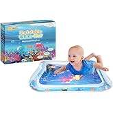 BabaBub Tummy Time Mat Inflatable Water Mat Baby Playmat Sensory Toy Development Stimulation Growth Activity Play Centre for 