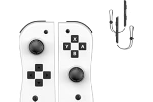 Wongzaa Manette Switch sans fil, Wireless Manettes de Switch Controller,Gyroscope 6 Axes/Double Vibration/Réveil/Capture D'écran