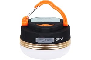 ILIKEPOW LED Lantern Camping Light Outdoor Flashlight Warm White USB Rechargeable Charging Magnet Type Equipment 3 Dimming Modes for Camp Hiking Fishing Emergencies