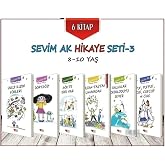Sevim Ak 6 kitap Set / Sakız Kızın G&uuml;nleri - G&ouml;kte Biri Var - D&ouml;rtg&ouml;z - Dalgalar Dedikoduyu Sever - Puldan Taştan Lahanadan -