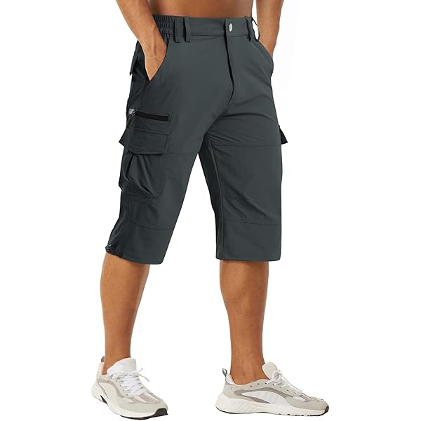 Pantaloni Uomo Estivi Leggeri Pantaloncini Uomo 3/4 Quick Dry