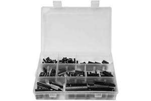 SUNATURE Presa IC Presa DIP -122 Pz 2.54mm Adattatore presa IC DIP-8 6 14 16 18 24 28 40 Pin Connettore per componenti elettronici