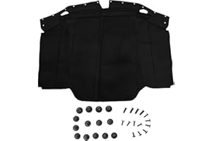 ‎BISENYA Bisenya Haubenisolationskissen Motorhaubendämmung 1296802025 kompatibel mit SL R129 RWD 280 300 SL 300 SL-24 320 500 500 SL 600 A1296802025 schwer entflammbare