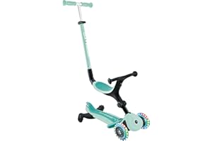 Globber - GO•UP Active Lights 360 - Trottinette évolutive 3 Roues avec siège et Module 360, pour Les Enfants de 15 Mois à 6 Ans