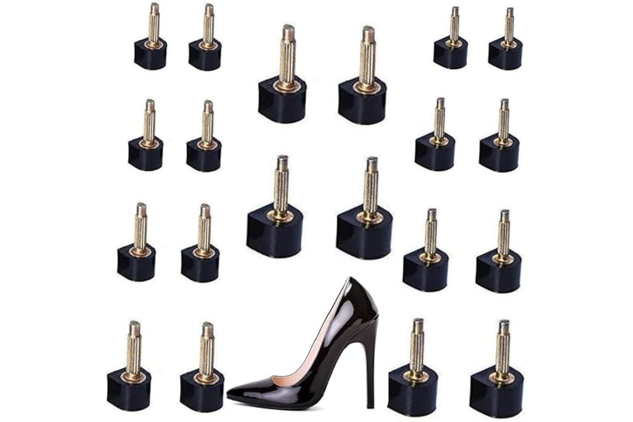 Replacement High Heel Tips,10 Pairs High Heel Repair Shoes Heels Replacement Heels Heel Pads High Heel Tips Replacement For Women Girls